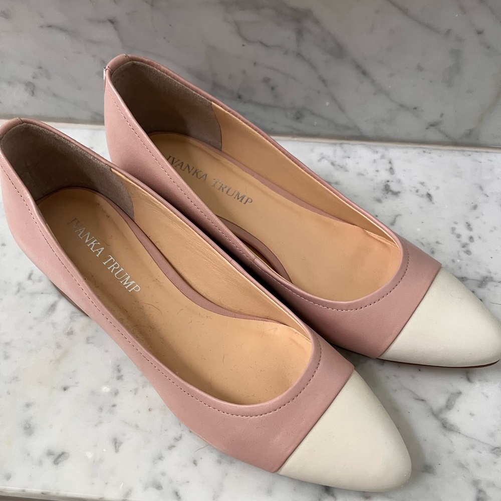 Ivanka Trump Cap Toe Flat